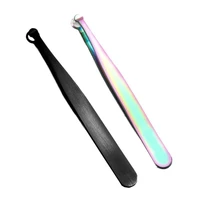 new nose hair trimming tweezers storage sets tool eyebrow nose hair cut trimming makeup nose hair removal scissors
