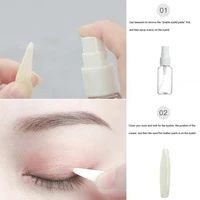 5sheets invisible double eyelid tape adhesive sticker with tweezers spray bottle
