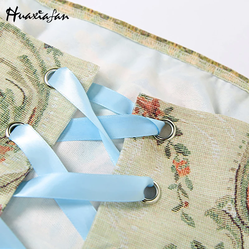 

Huaxiafan Printing Tank Tops Vests Women Summer 2021 Sexy Strapless Backless Y2K 90s Party Club Off-Shoulder Tube Tops Female