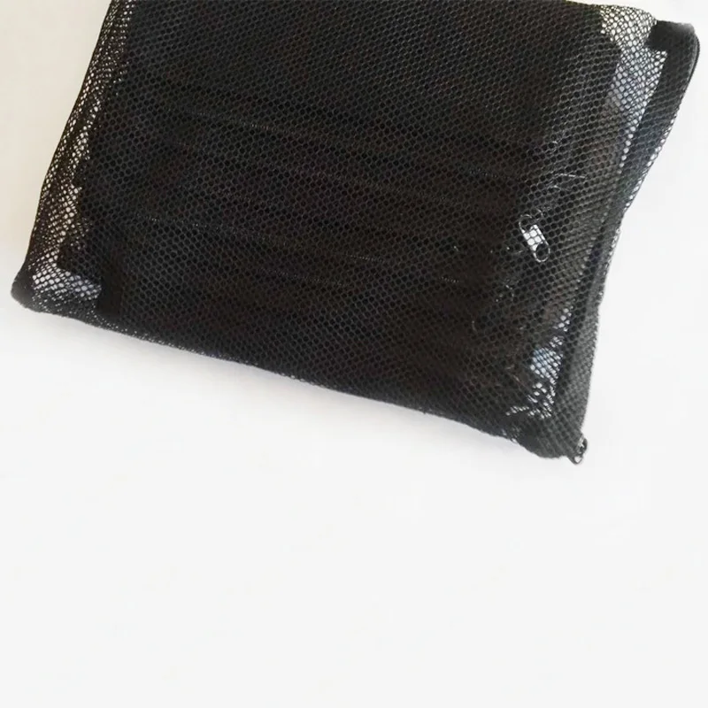 Черная сетчатая сумка для фильтров Сетчатая Сумка аквариума пруда биошариков