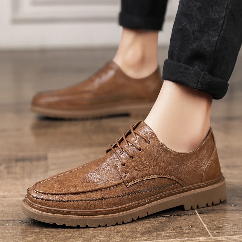 

Shoe Casual Man 2020 New Men Shoes Casual Breathable Mens Leather Causal For Sapatos Zapatos Casuales Para Hombre De Cuero Man