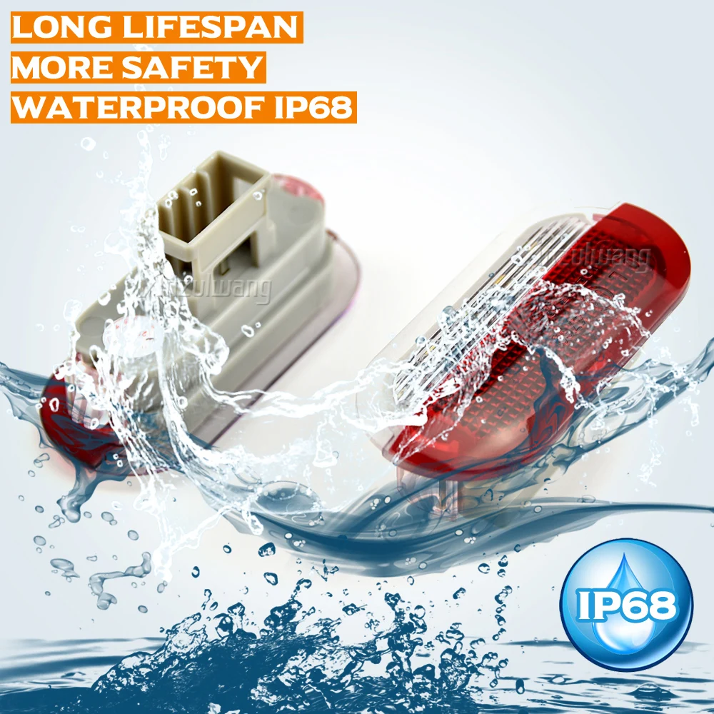 kowej lampy ostrzegawczej LED do drzwi VW Golf MK3 MK4 Polo Jetta Sharan Vento Touran Skoda Octavia Seat 2x