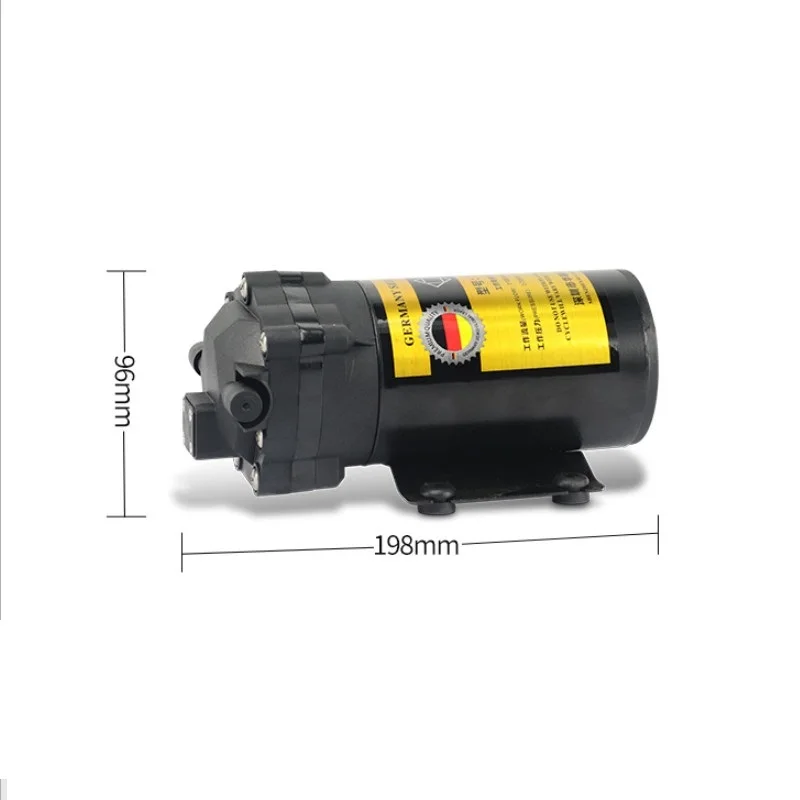 

600 gpd diaphragm booster pump 24v high pressure pump Water purifier parts for water reverse osmosis system Aquarium