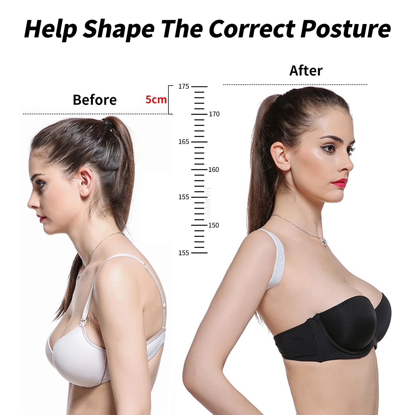 Корректор осанки для спины опора коррекция Мужская боли в спине подтяжка у плеч