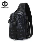 Военный тактический рюкзак WINCENT, водонепроницаемая сумка через плечо, камуфляжная Сумка Molle, уличная сумка для верховой езды, походов, кемпинга, рыбалки, рюкзак