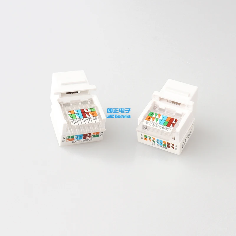 8P8C RJ45 Cat5e Cat6 UTP Keystone Jack разъем для настенной плиты без инструментов 90 градусов Интернет сети Ethernet Lan кабель