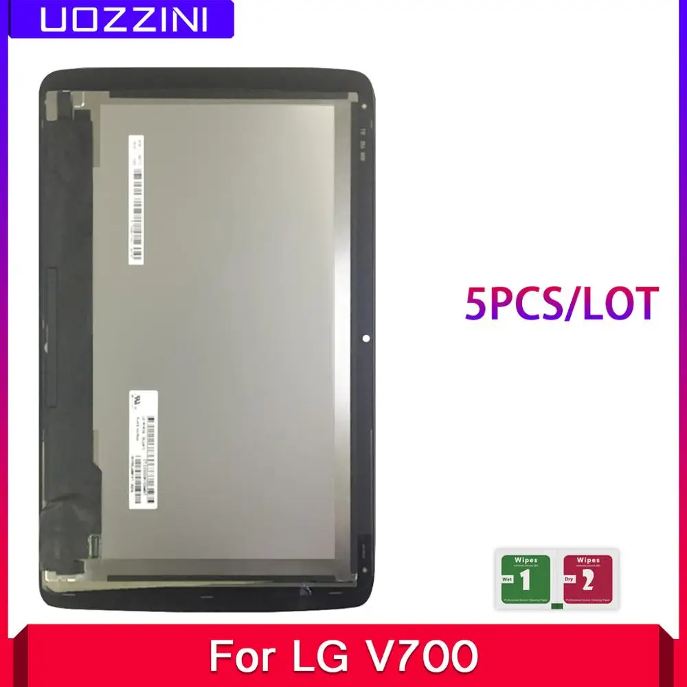 5 шт. ЖК дисплей для LG G Pad 10 1 V700 VK700 планшетный ПК запасные части дюймовый