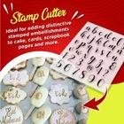 Штампы для печенья буквы для торта сладкие штампы буквы инструменты для украшения помадка тиснение DIY Алфавит резак аксессуары для выпечки