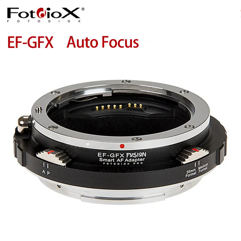 Fotodiox EF-GFX AF кольцо-адаптер для объектива камеры A/P переключателя режимов USM Canon EF EF-S