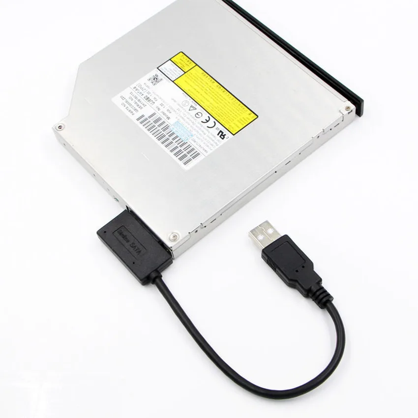 USB 2 0 Мини Sata II 7 + 6 13Pin адаптер конвертер кабель для ноутбука CD/DVD Встроенная память