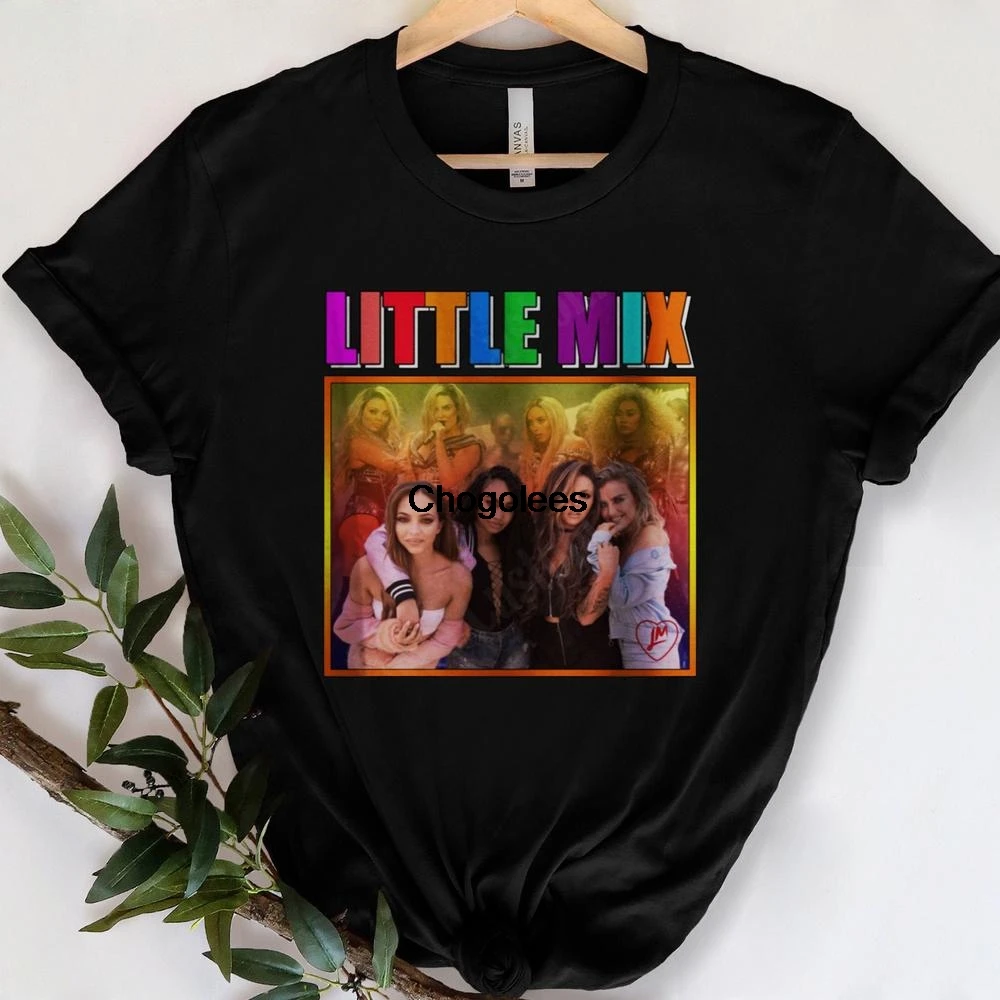 Винтажная рубашка Little Mix для девушек с изображением группы нефрита тирри Эдвардс