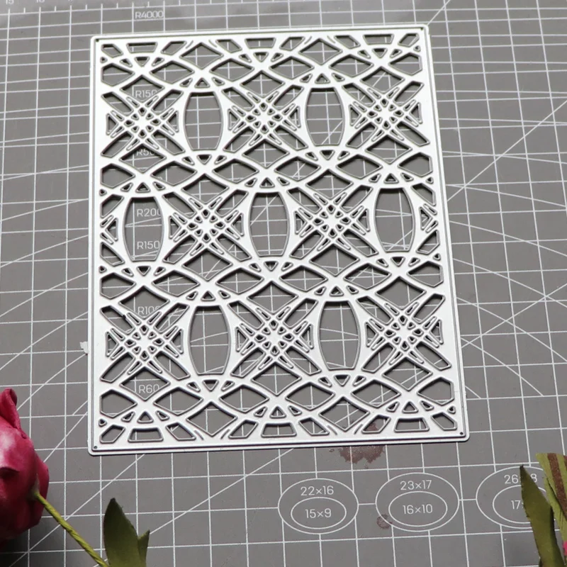 

Rectangular Frame Football Background 2021 New Metal Steel Cutting Dies Stencils for Making Scrapbooking DIY Album Paper Cards