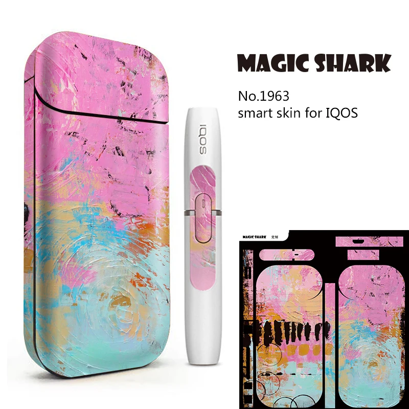 Hot IQOS Skin Sticker Paper Wrap Universal PVC Material for iqos pod vape Colorful In stock