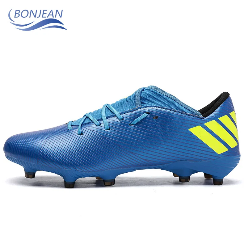Футбольная обувь для мужчин и мальчиков Длинные шипы футбольная легкие