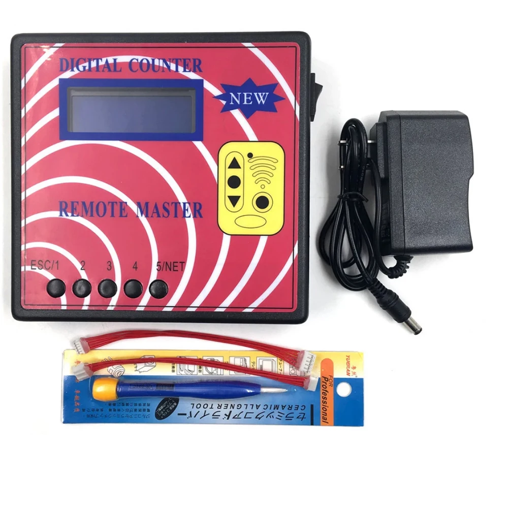 Новые 10 поколения цифровой счетчик REMOTE Мастер частота тестер с голубой Экран