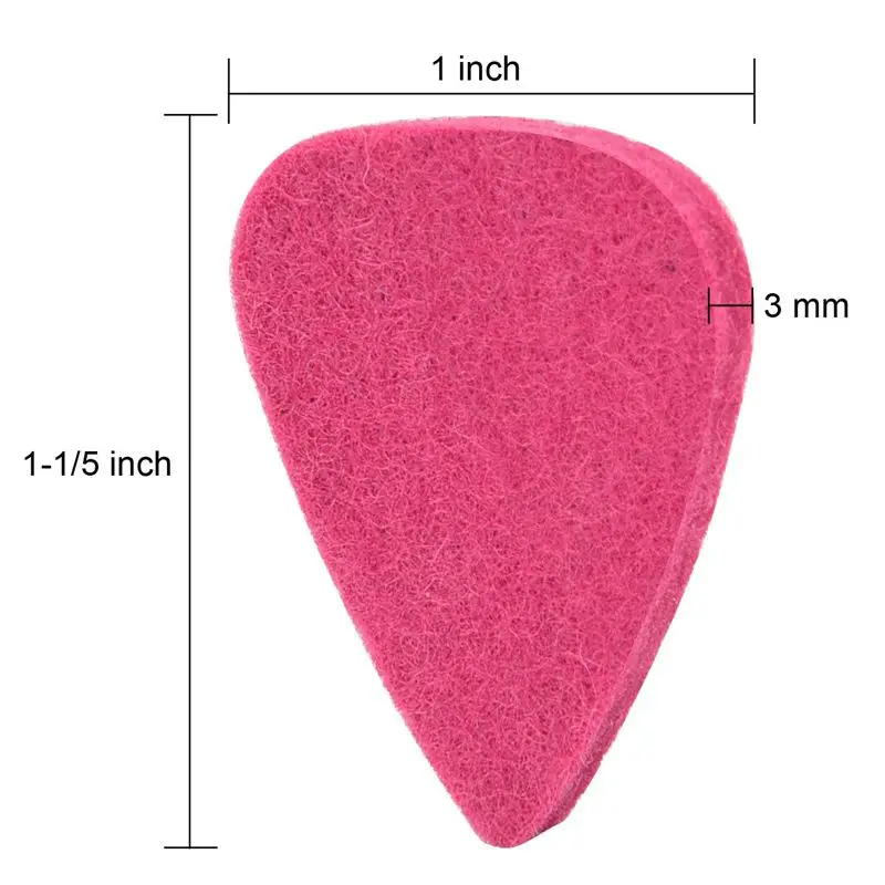 12 шт. цветные медиаторы из мягкого войлока толщина 3 мм | Спорт и развлечения