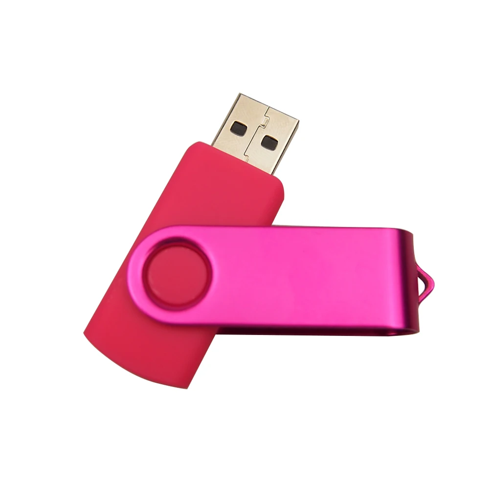 Rose Red Портативный USB флеш-накопитель 2,0, высокоскоростной флеш-накопитель, 32 ГБ, 16 ГБ, 8 ГБ, 64 ГБ, карта памяти, диск для хранения, свадебные подарки, более 10 шт., бесплатный логотип - Цвет: Rose Red