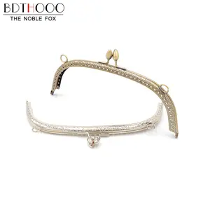 Металлическая застежка-замок для сумок и кошельков, 20,5 см, бронзовая ручка для рукоделия, ручка-клатч для шитья сделай сам, аксессуары для оборудования