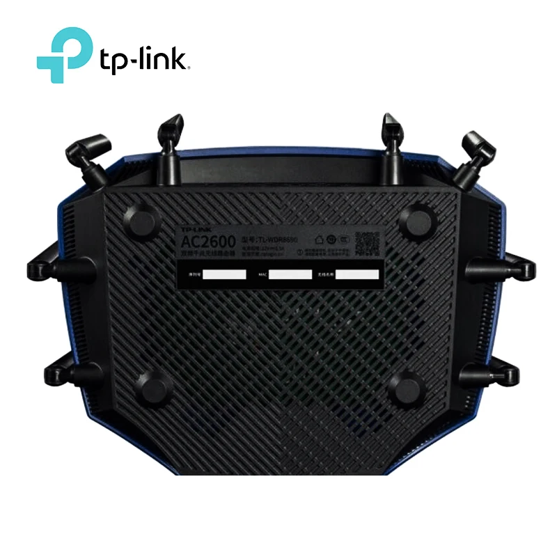TP-link wireless router WDR8690 Gigabit router AC2600 10/100/1000Mpbs 2.4Ghz+5Ghz Dual frequency router 4*4MIMO WIFI IPV6 RJ45