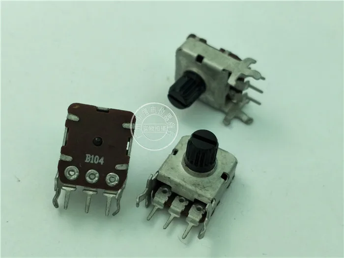 5 шт. 12 мм оснастки в RV012A-20 квадратный тип горизонтальный одинарный потенциометр