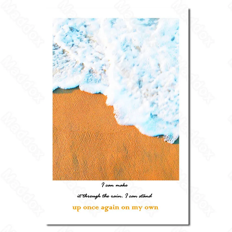 

Waterproof Ink Nordic Home Decoration Sofa Background Wall Painting Bedroom Dining Room Frameless Canvas Printing Mural