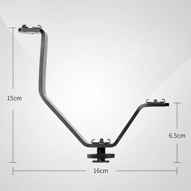 Многофункциональный держатель для микрофона 3 в 1 с v образным креплением камеры