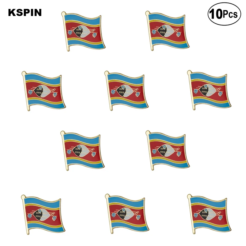 Sudan Flag Lapel Pin badge Brooch Pins Badges 10Pcs a Lot | Дом и сад