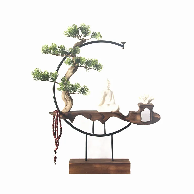 

Creative Backflow Incense Burner Wood Ornaments Chinese Style Indoor Incense Burner Living Room Incensario Home Decor EB5XL