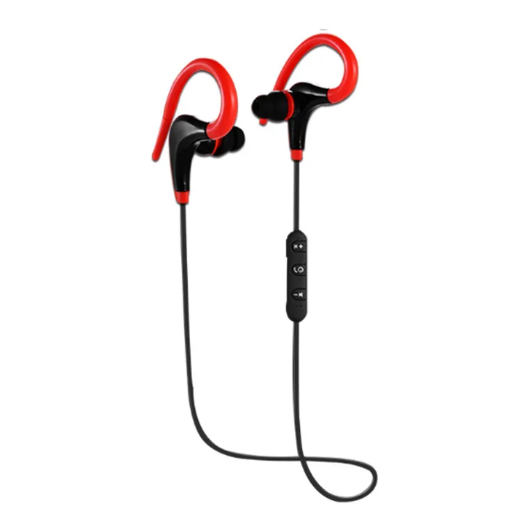 Беспроводные наушники с крючком Bluetooth Спортивная гарнитура для телефона шейный