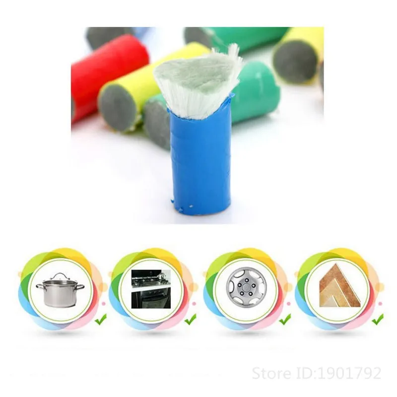 

Stick Wash Brush 2pcs/lot Cleaning Brushes Magic Stick Rust Remover Cleaning Decontamination Magic Stick Cleaner Wash PotTool 6