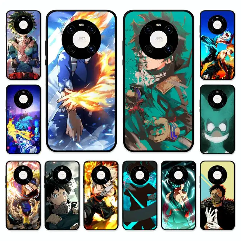 

My Hero Academia Phone Case For Huawei Nova 7 Se 5 3i 3e 3 2 5i Mate 10 20 Lite 30 40 Pro 20x 9 Cover