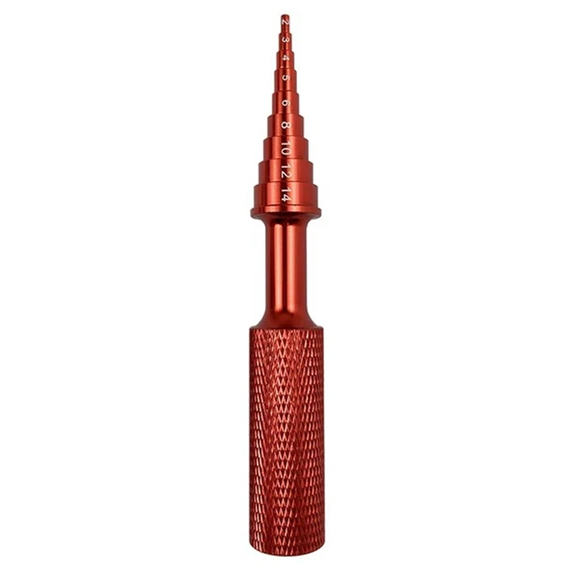 

Suitable for RC Ball Bearing Drive Installation and Disassembly Maintenance Tool 2 3 4 5 6 8 10 12 14 mm(Red)