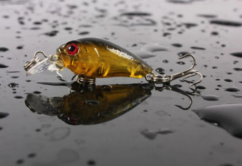 

New Arrival 4.5cm/4g Fishing Lures Baits Vivid Crankbaits Hooks Minnow Baits Tackle