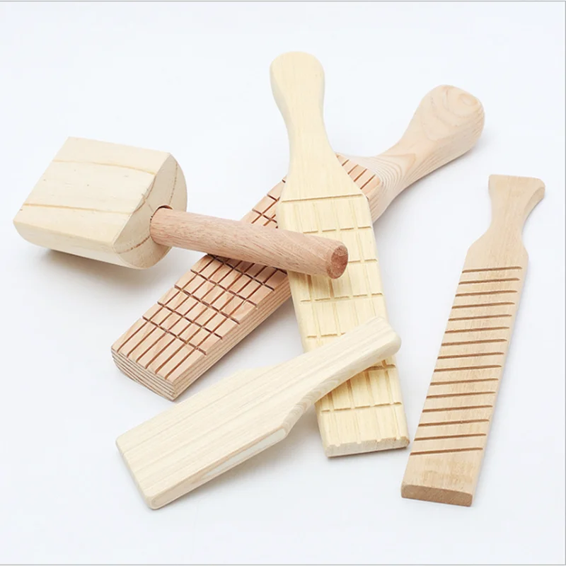 

Solid wood clay clapper mud board ceramic clay tools Pottery Clay Molding Tool DIY Clay Crafts Multifunction Ceramics Accessorie