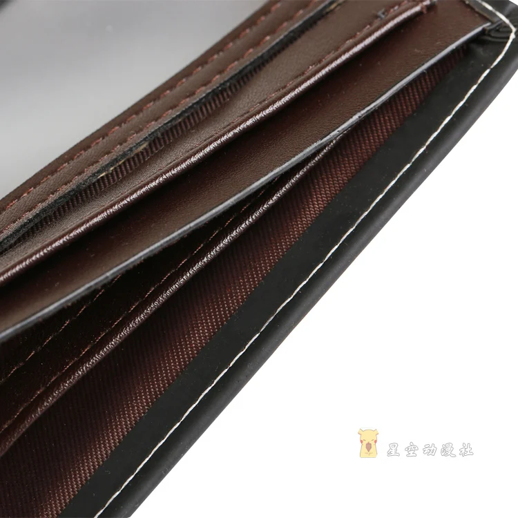 Кошелек SCP Cosplay из искусственной кожи для денег подарок мужчин и женщин короткий