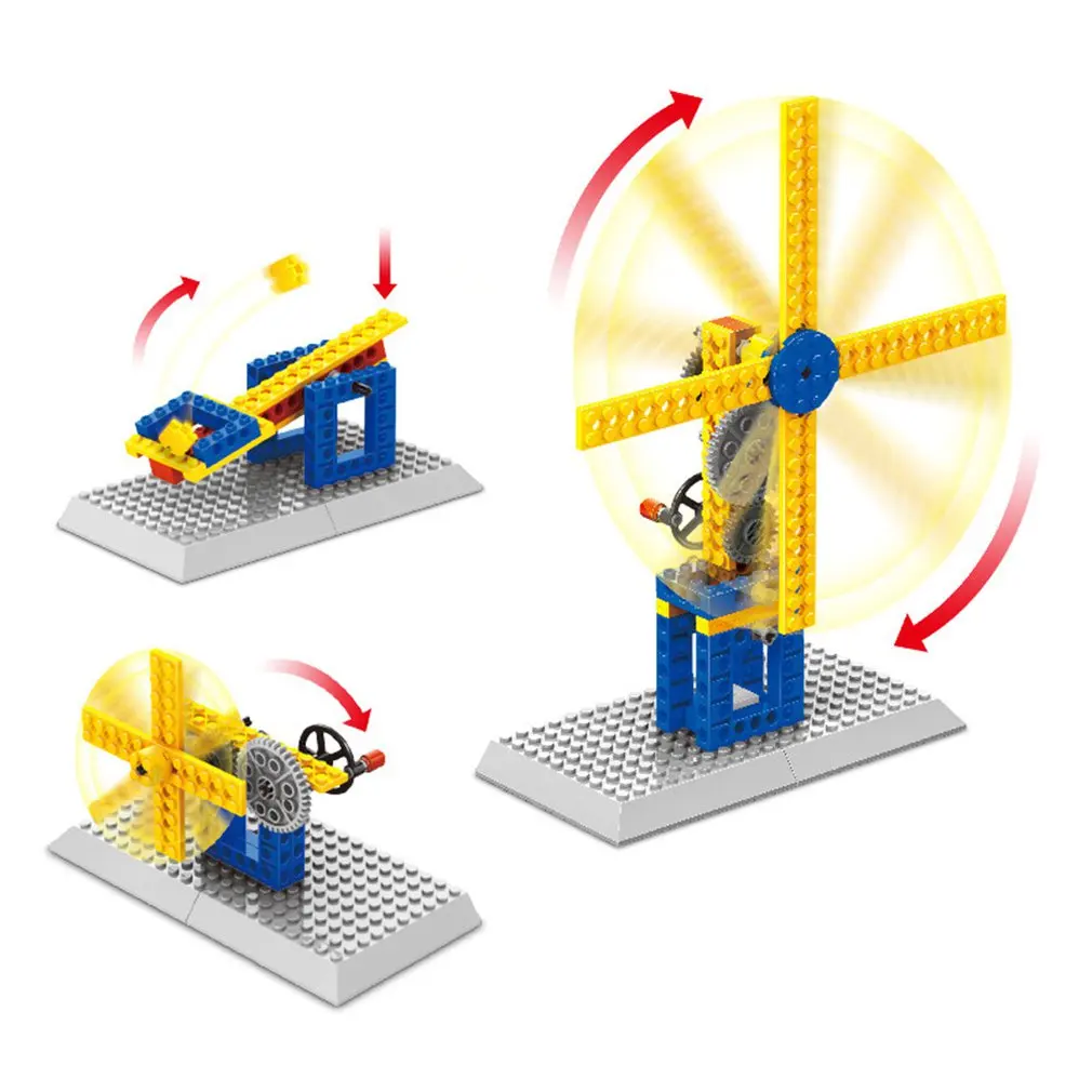 

Different Styles Mechanical Building Blocks Toy Gift For Children Science Educational Blocks Of Toys