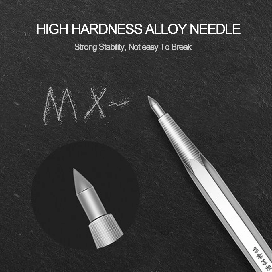 MX Steel Marker Pen Carbide Scribing Pin Ceramic Glass Acrylic Cutting Tungsten Steel Scribing Pin Exquisite Design Marking Tool