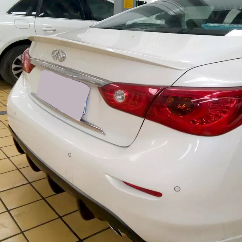 Новый дизайн для Infiniti Q50 Q50L Q50S спойлер 2014 2015 2016 2017 2018 2019 Высокое качество ABS