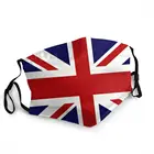 Флаг Великобритании, флаг Великобритании, одноразовая маска для лица, защита от смога, пылезащитный чехол, респиратор для мужчин и женщин