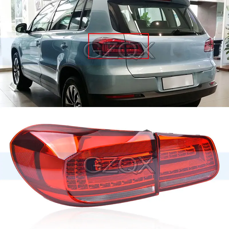 CAPQX задний стоп сигнал светильник хвост для VW Tiguan 2013 2014 2015 2016 единый фонарь taillamp