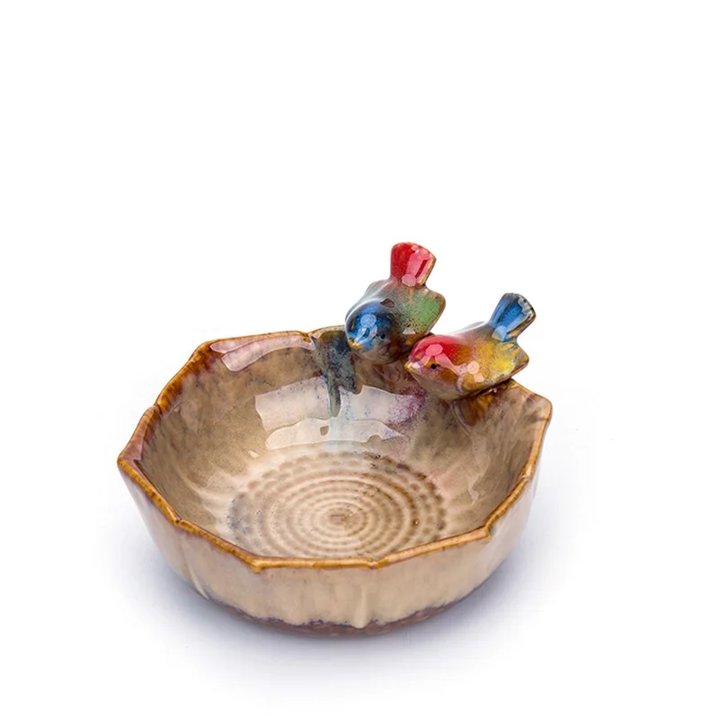 3D керамические украшения животных декоративные чаши мясистый цветочный горшок