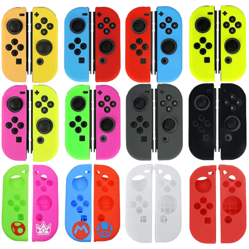 Силиконовый резиновый чехол-накладка для kingd Switch Joy Con контроллер для kingdoswitch NX NS Joycon Grip