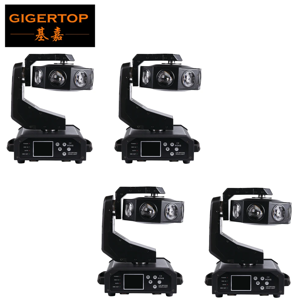 

Новый НЛО Светодиодная лампа для сценических эффектов 350W RGBW Цвета с 18 DMX chs IEC в/Out con Led с паучьей двигающейся головой DJ диско свет