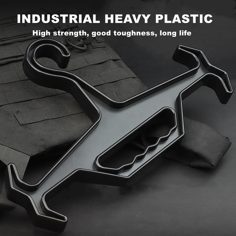 Tactical Heavy Duty Coat Hanger Utility Non-Slip Durable for Vest Airsoft Gear Hunting Outdoor Paintball |