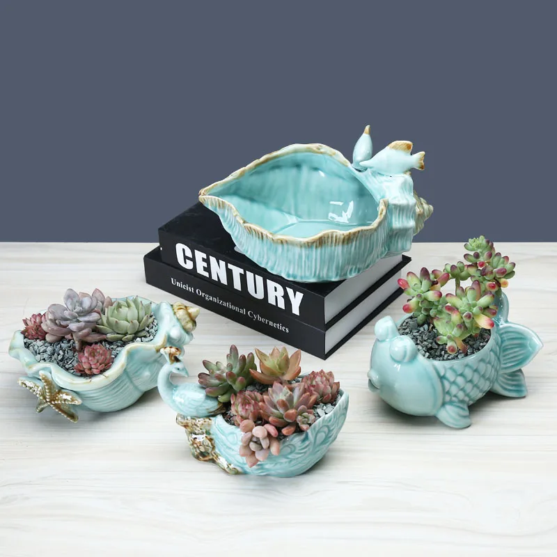 Сказочное украшение для сада горшки цветов суккулентов цветочный горшок