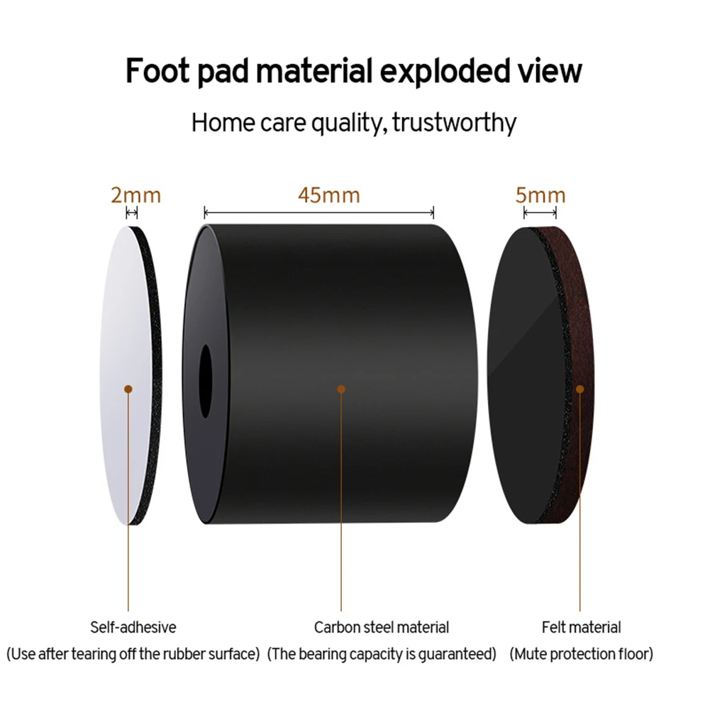 Furniture Risers Bed Riser Chair Leg Lifts Couch Lifters Increase Height Storage Space Desk Table Feet Bedding Accessories | Мебель