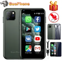 SOYES XS11 3G SmartPhone 1GB RAM 8GB ROM 2.5 Inch MT6580A Quad Core Android 6.0 1000mAh 2.0MP Mini Small Pocket Mobile phone
