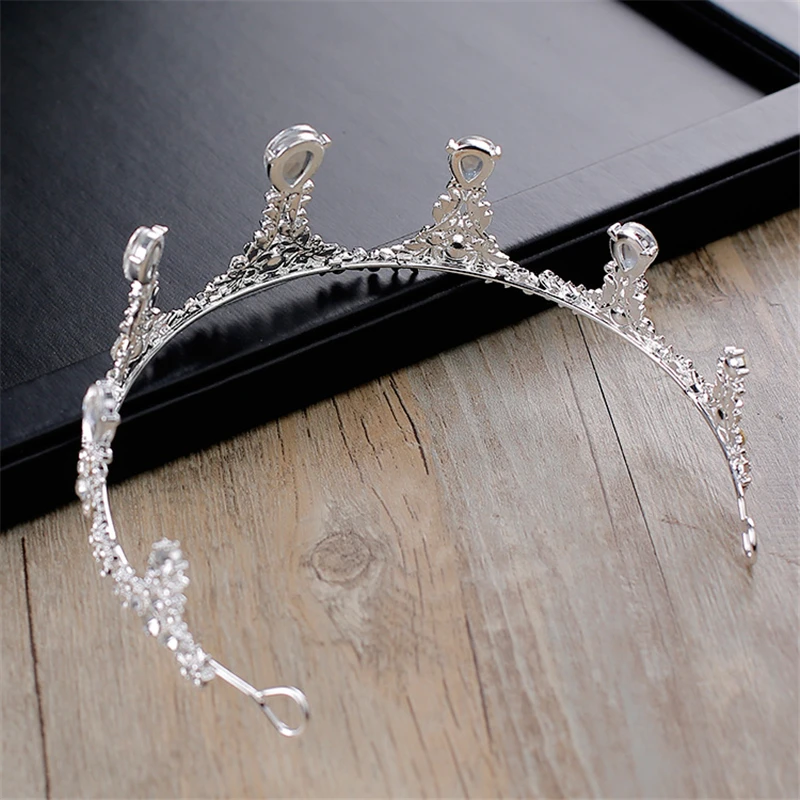 

2021 Bridal Crystal Crown diademas para el pelo mujer Headdress diadema pelo Bridal Wedding Dress Accessories stirnband hairclip