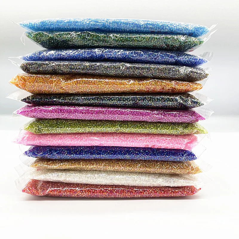 

Бусины из чешского стекла, разноцветные бусины для самостоятельного изготовления браслетов, аксессуары для ювелирных изделий, 450 г/пакет 2 м...