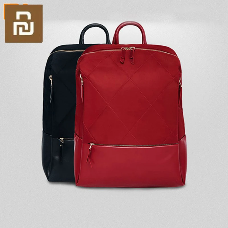 90 fun13-дюймовый рюкзак для женщин модный элегантный с ромбовидной решеткой